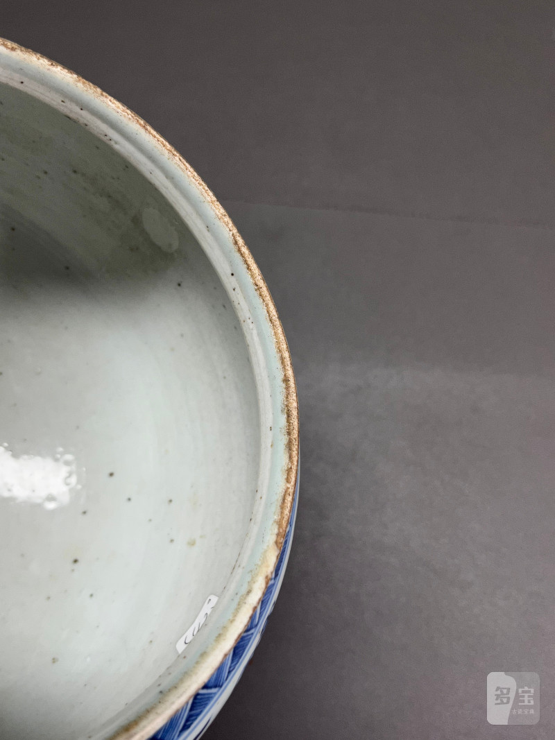 清光绪 青花龙纹净水碗 - 图16
